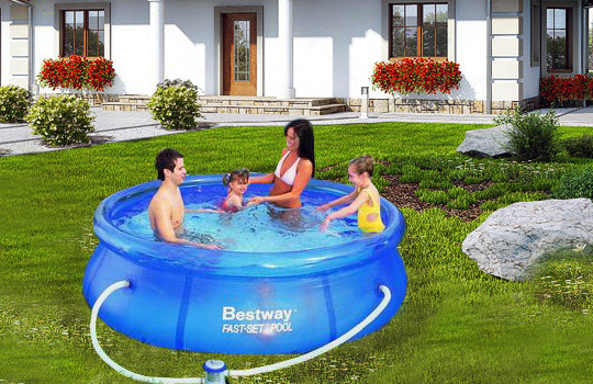 Каркасный бассейн Bestway 244 см х 66 см.