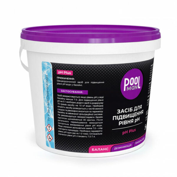 Засіб для підвищення рівня pH Poolman pH Plus, 5кг — изображение 4