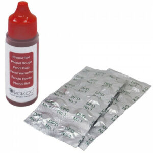 Таблетки + Краплі Kokido K101CBX24 для тестера K029BU (20cc Phenol + 20pcs DPD) двокомпонентний комплект