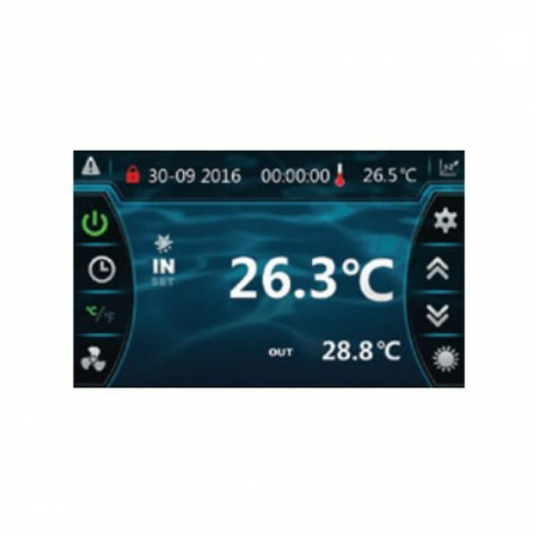 Тепловий насос Hayward EnergyLine Pro 9М інвертор (50-95м3, тепло/холод, 20.5 кВт -12С) — изображение 4