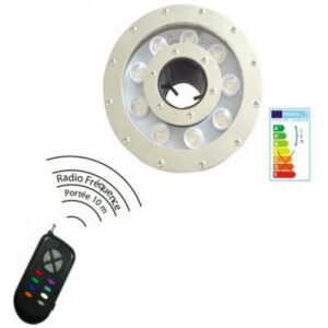 Прожектор світлодіодний для фонтану Aquaviva 9LED, 20Вт, RGB