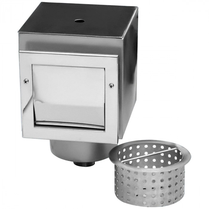 Скімер Aquaviva Standart, квадратна кришка, 250*250мм, бетон/лайнер 2', AISI-304 — изображение 3