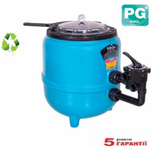 Фільтр 615мм з боковим клапаном для 125кг піску, 15м3/год, PG “FILTRONE LLT” PG-021813LLT