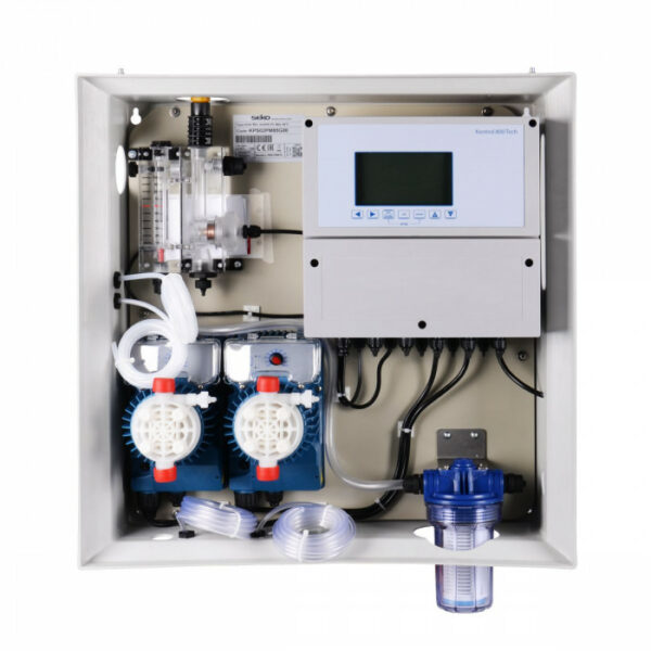 Панель керування дозацією Aquaviva K800 Kontrol PH, Free Cl 5л/год, комірка, 2 насоси — изображение 6