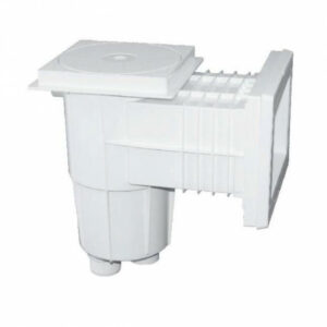 Скімер Emaux EM0130-SV Standart лайнер, квадратна кришка, 1,5"/2", латунні вставки