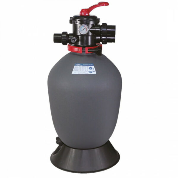 Фільтр Emaux T500 Volumetric (10м3/год, 500мм, 95кг, верх) 1.5" valve. 4 бар