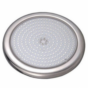Прожектор світлодіодний AquaViva (LED227C-252led) 18W RGB (нерж, різьблення) + заставна