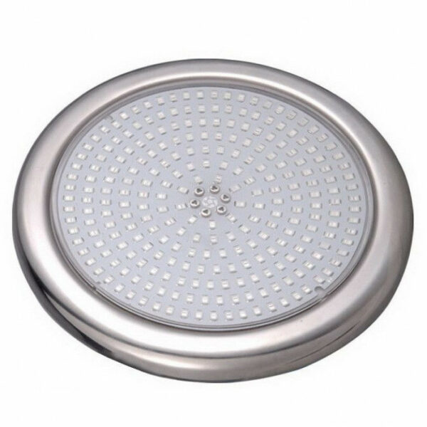 Прожектор світлодіодний AquaViva (LED227C-252led) 18W RGB (нерж, різьблення) + заставна