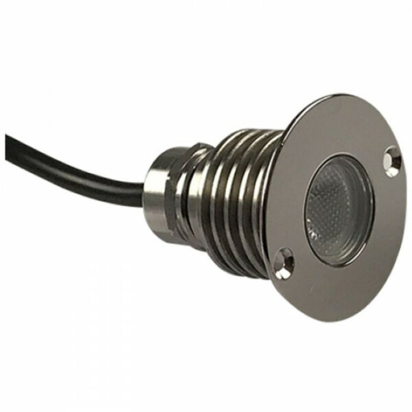Прожектор світлодіодний Emaux AISI-316 TL-1C 1LED, 3Вт/12В, білий, із закладною