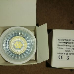 Лампа для прожектора LED 9W 6000K 12v цоколь MR16