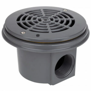 Злив донний Hayward 3253DGRPAK2 лайнер 2' (компл. 2 шт), сірий