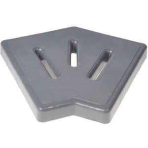 Кутовий елемент Aquaviva KP HKE23-G для переливної решітки 90° 145х25 мм