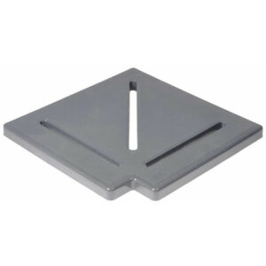 Кутовий елемент Aquaviva KP HKE25-G для переливної решітки 90° 245х25 мм