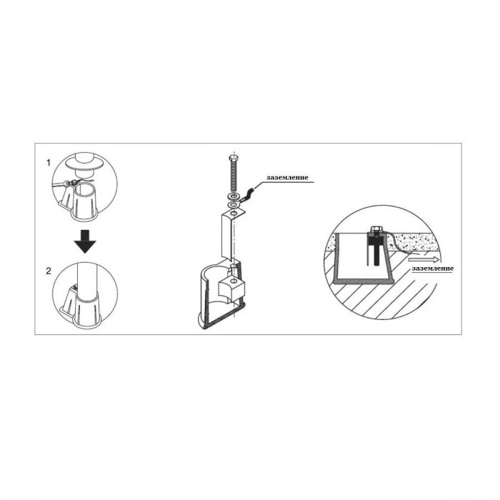 Сходи Kripsol Munich EMI 3.D AISI-304 (3 ступені) — изображение 3