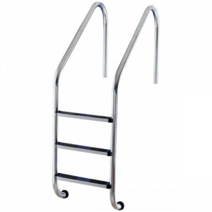 Сходи Flexinox Standard AISI-316 (3 сходинки), для широкого борту