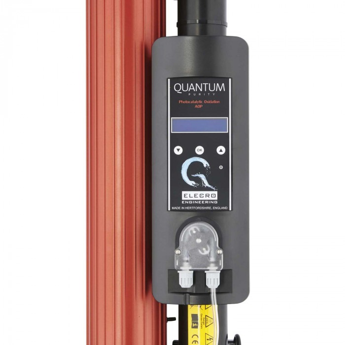 Ультрафіолетова фотокаталітична установка Elecro Quantum QP-65 з дозуючим насосом (1*55В, 14м3/год, 65м3) — изображение 2